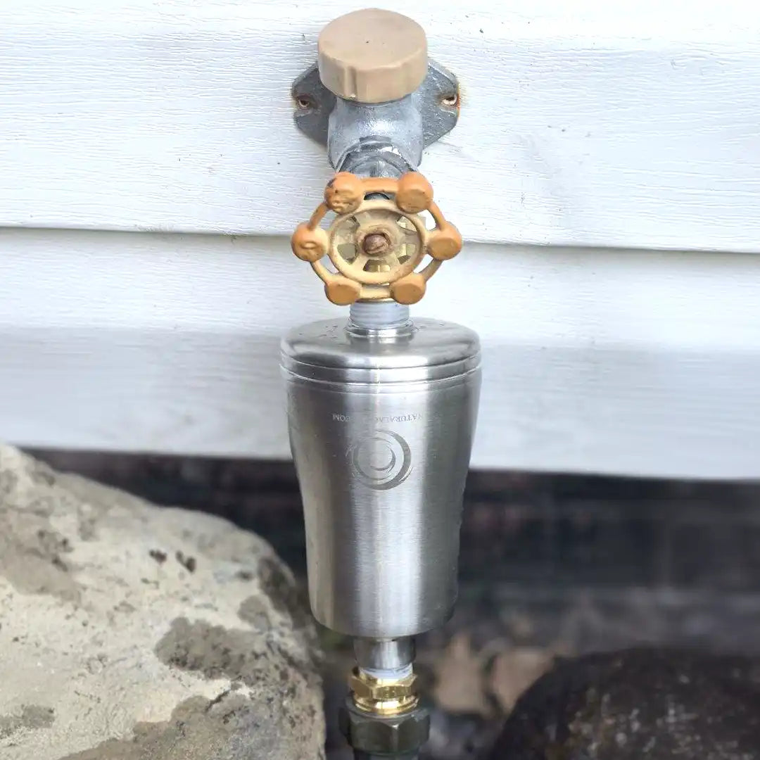 Natural Action Garden Spigot Structured Water