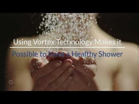 Natural Action Time for a Healthier Shower Structured Water