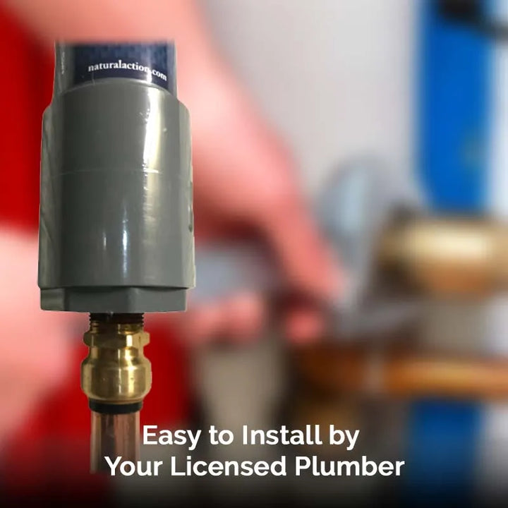 Natural Action Home Unit Installs easily Structured Water