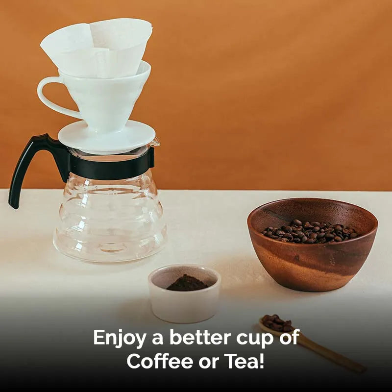 Natural Action Better coffee and tea when made with Structured Water