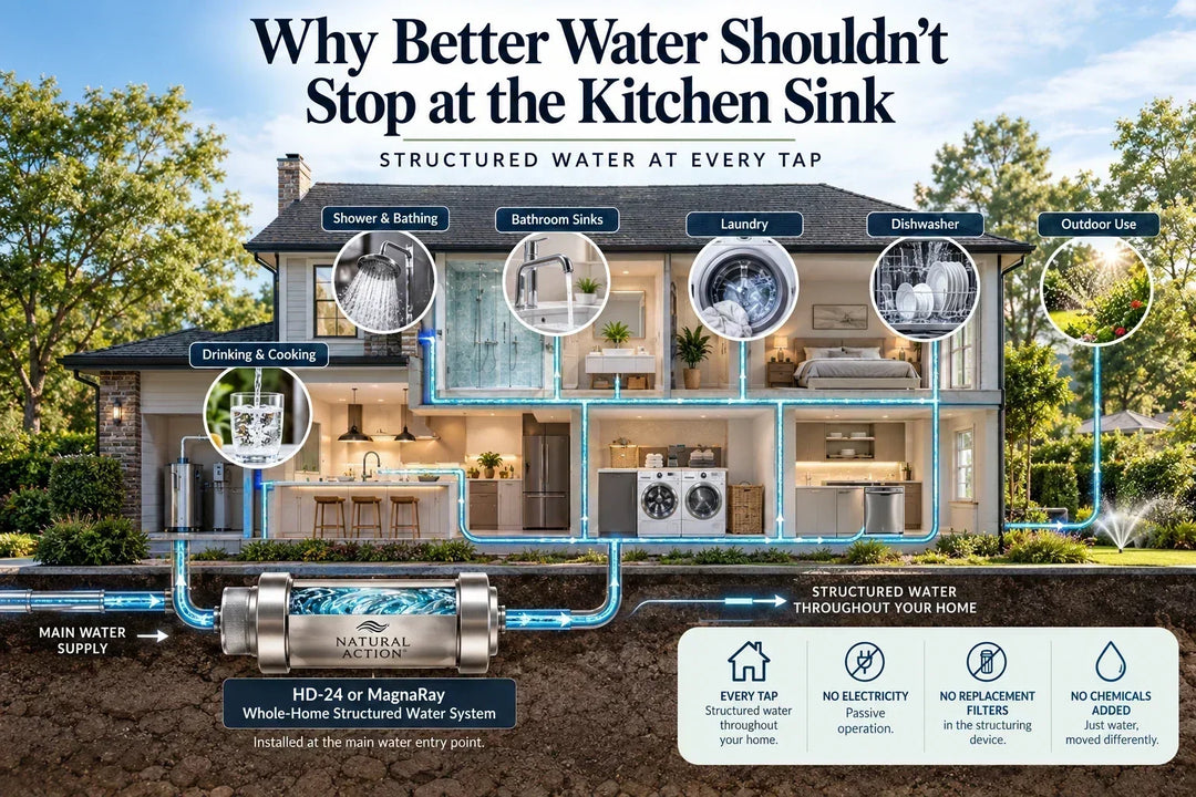 Whole-Home Structured Water: Beyond the Kitchen Sink