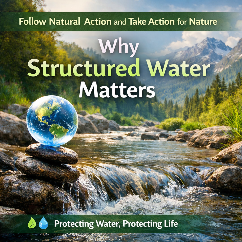 Structured Water and Nature | Follow Natural Action to Protect Water