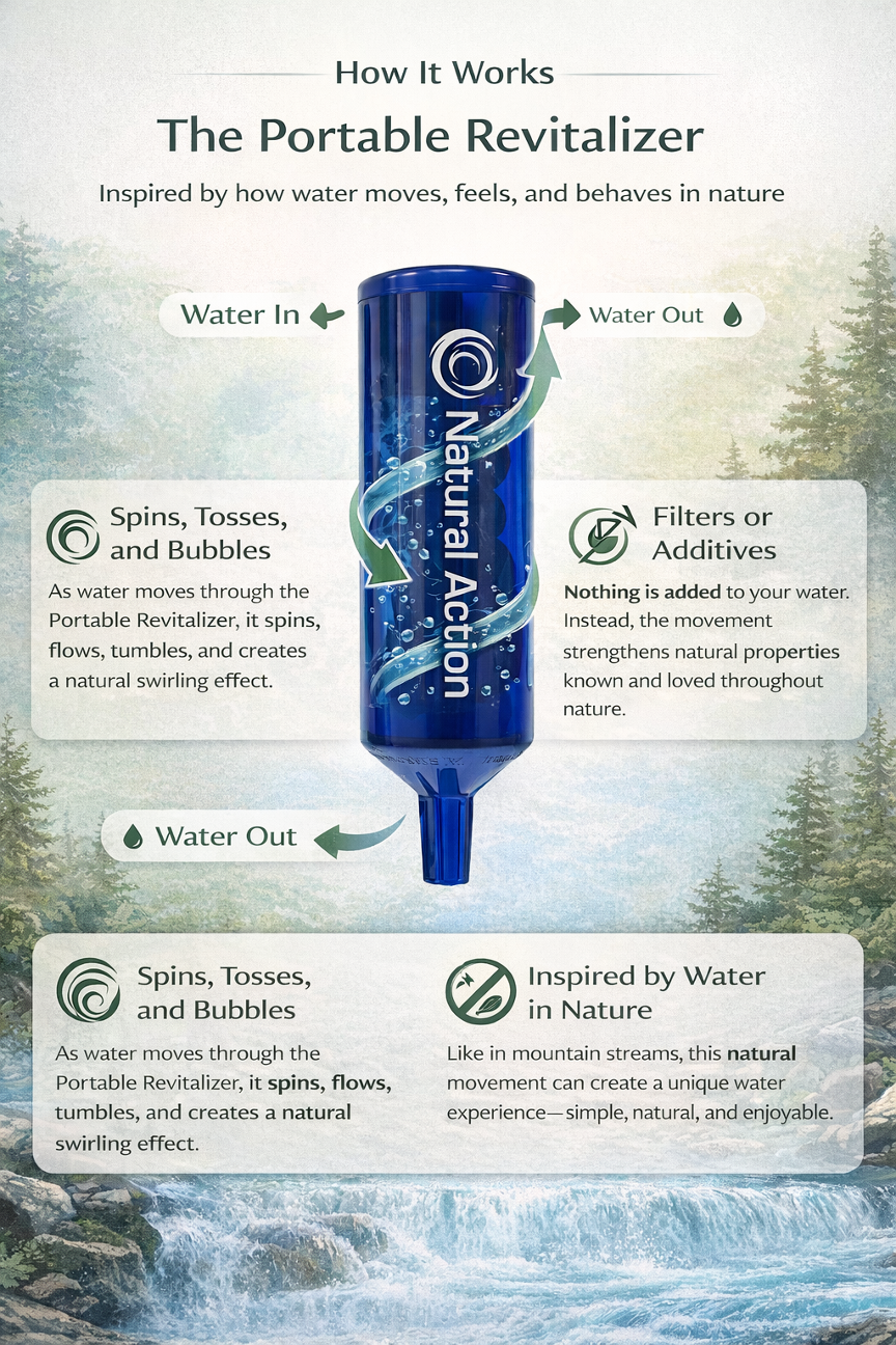 Portable Water Revitalizer