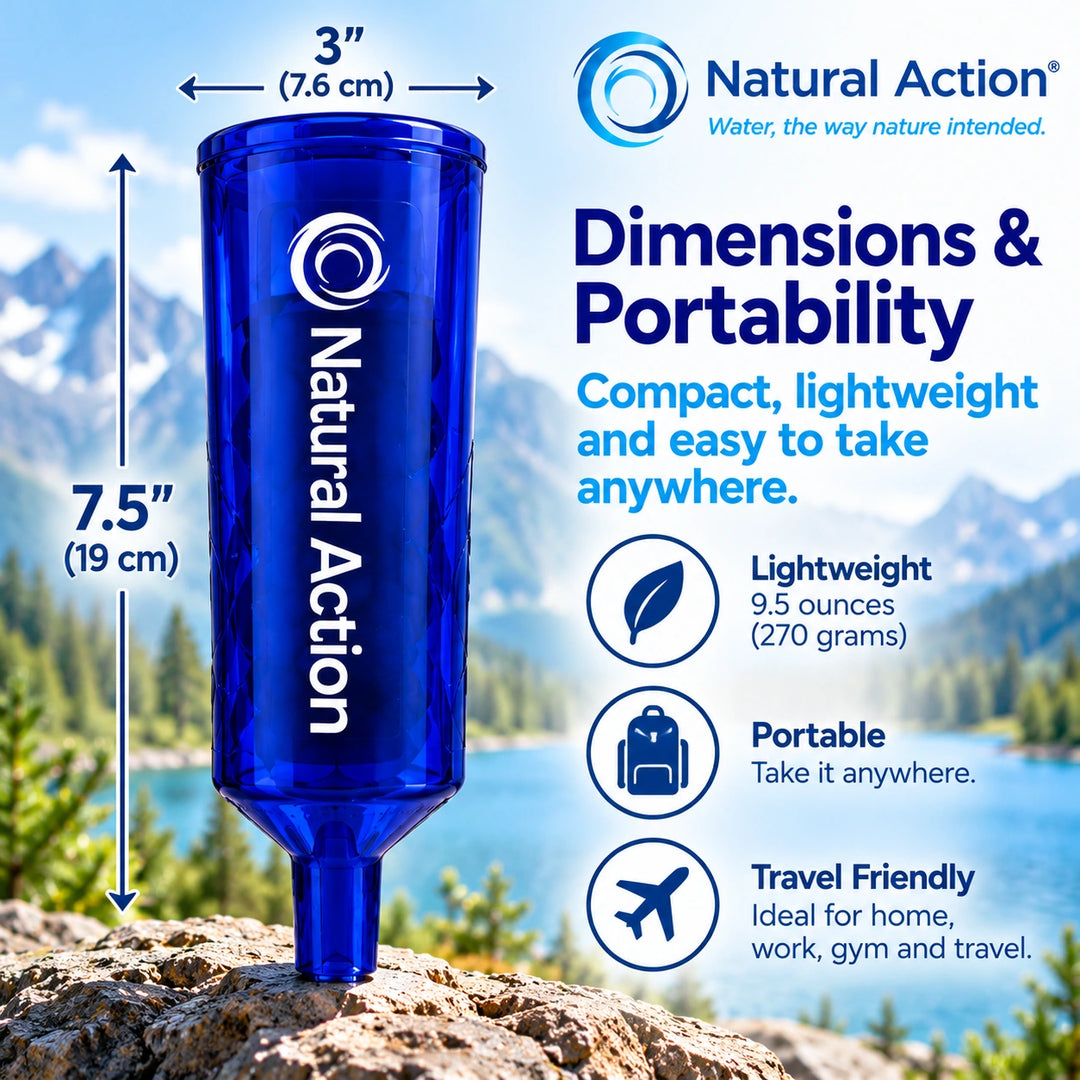 Portable Structured Water Revitalizer