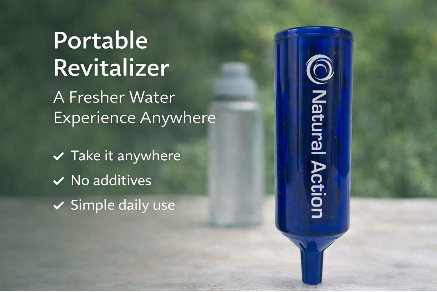 Natural Action Portable Unit 浄水器 Portable Water Device USA-Made – Natural Action