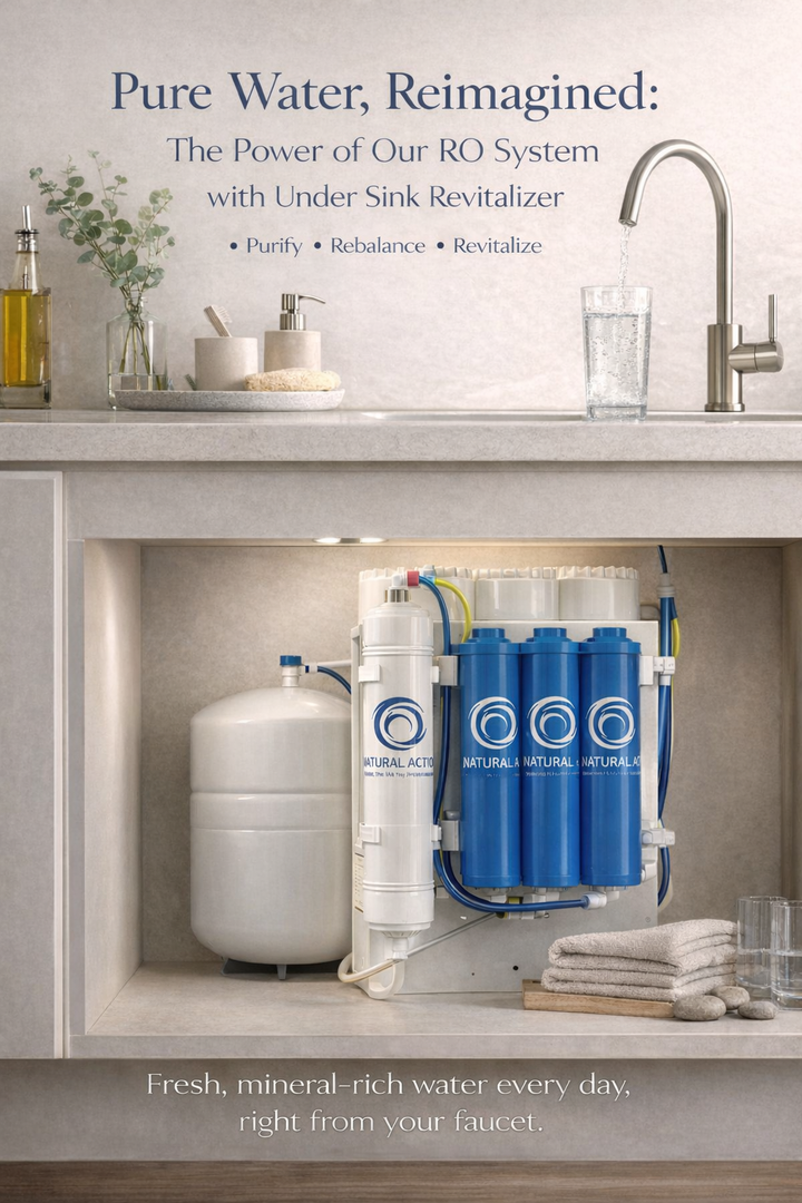 Natural Action 10 Stage Under Sink Reverse Osmosis Water System
