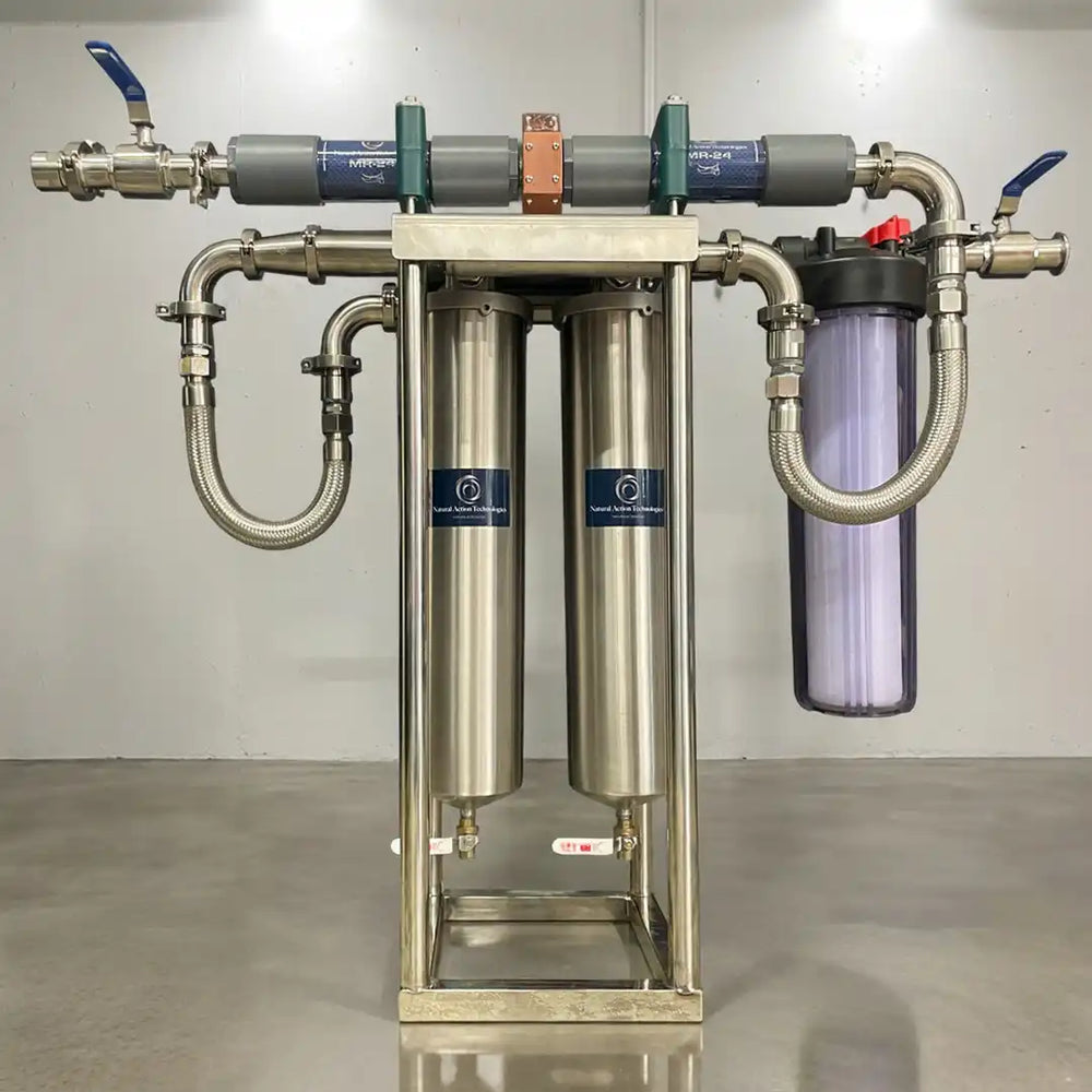 Natural Action ST204 Whole Home Commercial stainless steel water filtration system