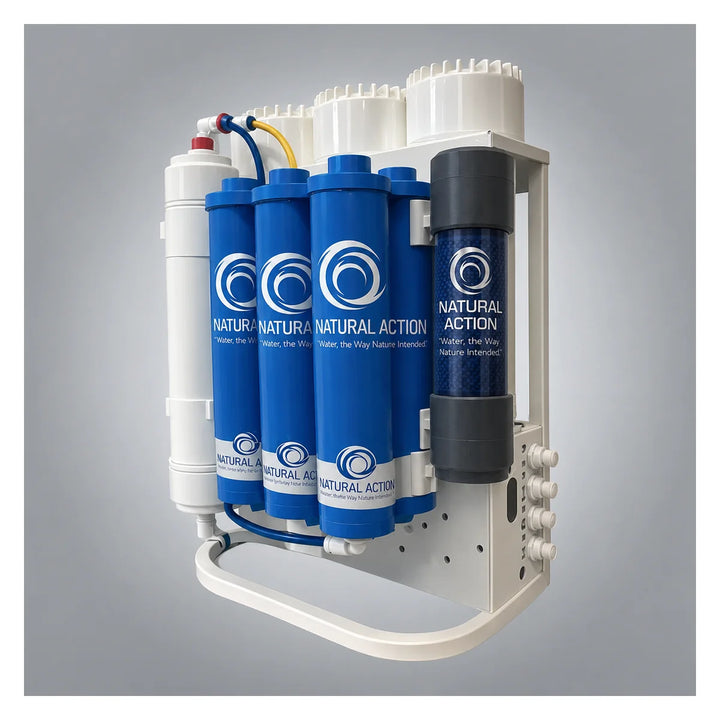 Natural Action RO with structured water