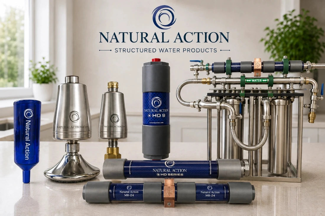 Natural Action structured water products