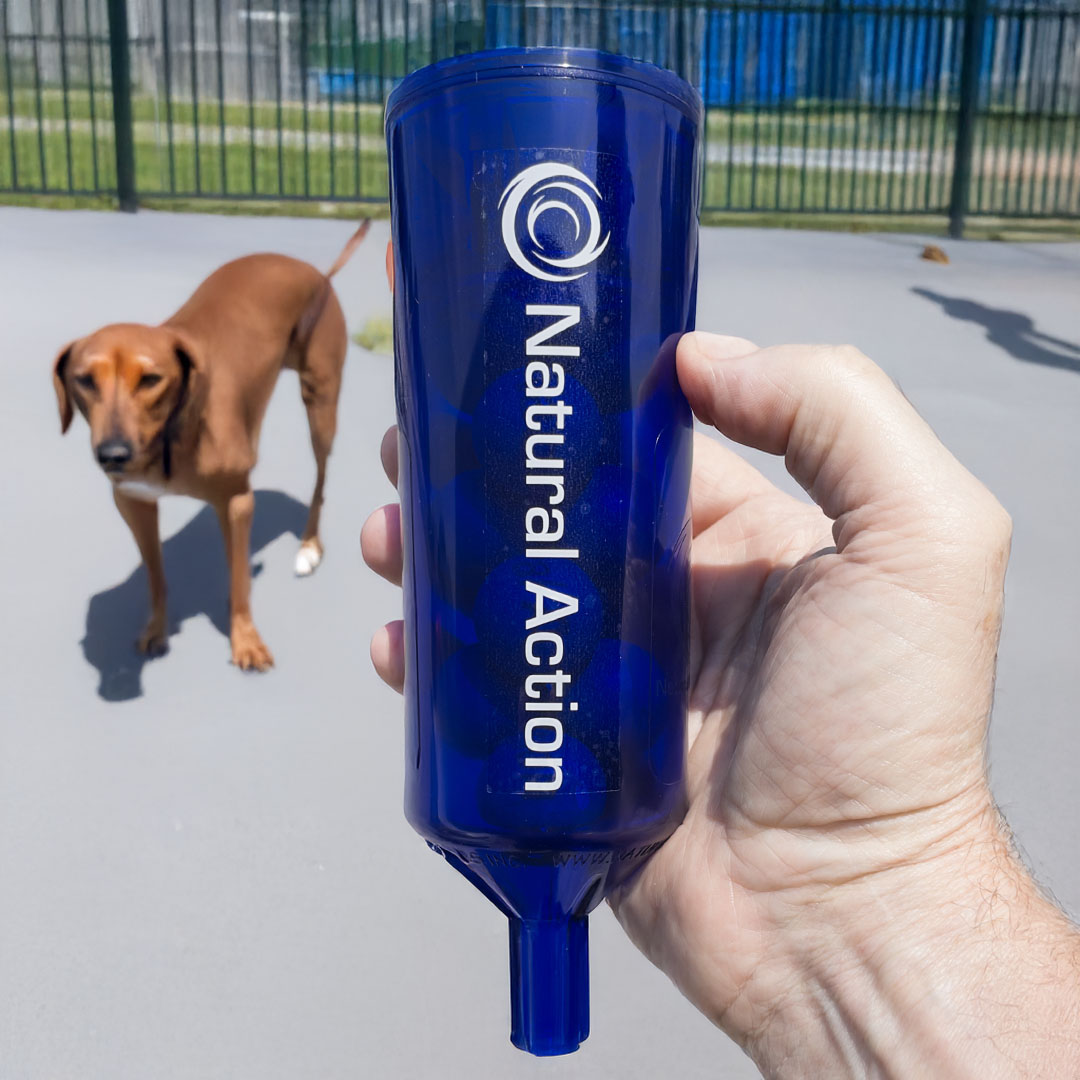 Natural Action Portable Water Revitalizer - Perfect for Pets - Dog Park