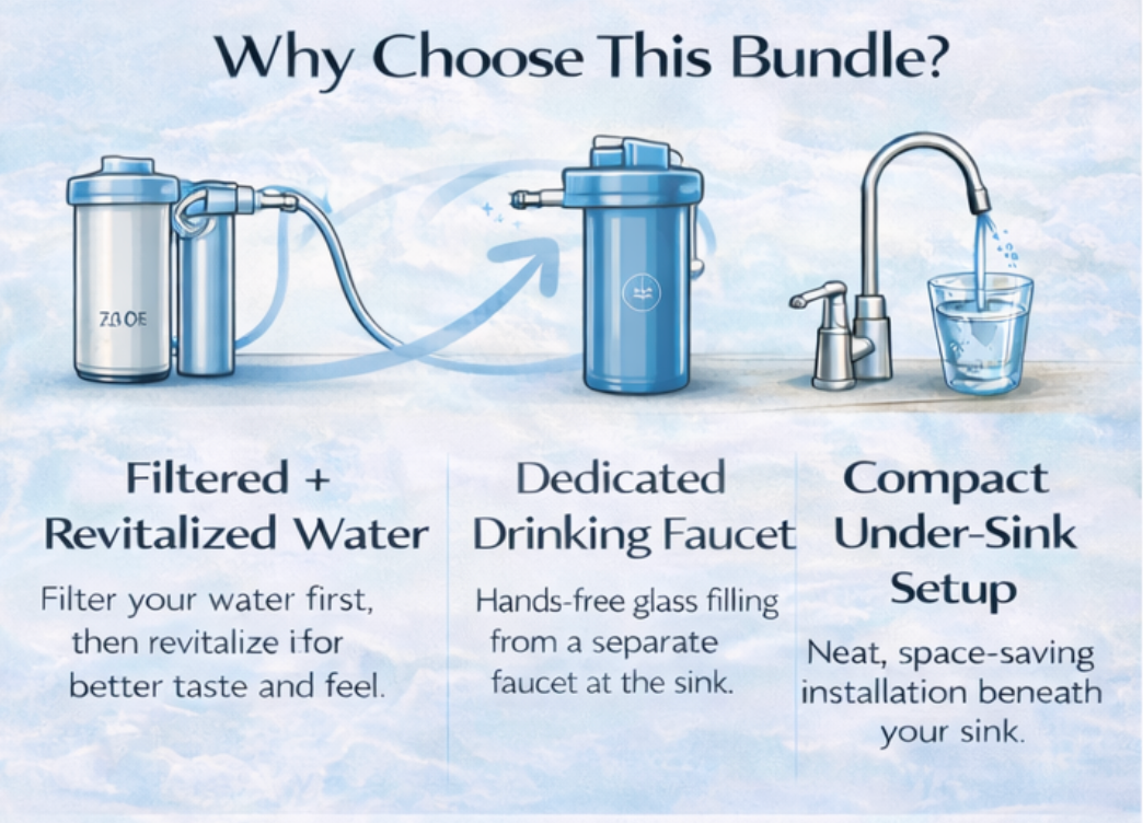 Sink Revitalizer with Filtration