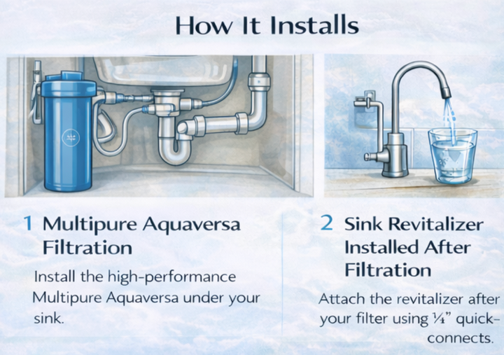 Sink Revitalizer with Filtration
